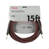 Fender Professional Series Instrument Cable, 15ft, Red Tweed, FENDER, CABLES, fender-cables-f03-099-0820-064, ZOSO MUSIC SDN BHD