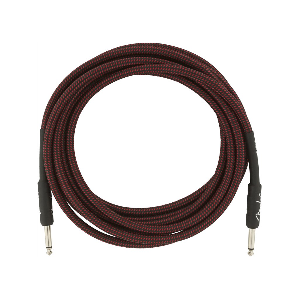 Fender Professional Series Instrument Cable, 15ft, Red Tweed, FENDER, CABLES, fender-cables-f03-099-0820-064, ZOSO MUSIC SDN BHD