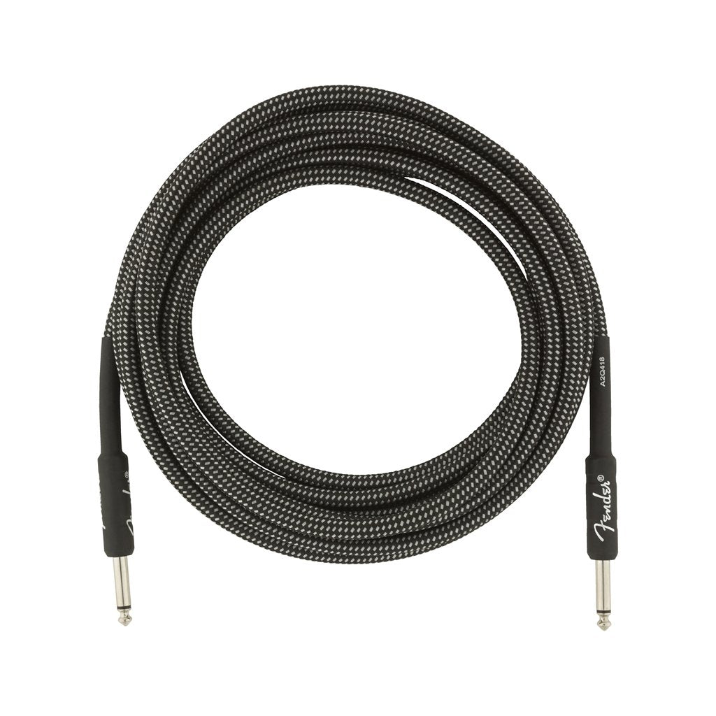 Fender Professional Series Instrument Cable, 15ft, Grey Tweed, FENDER, CABLES, fender-cables-f03-099-0820-065, ZOSO MUSIC SDN BHD