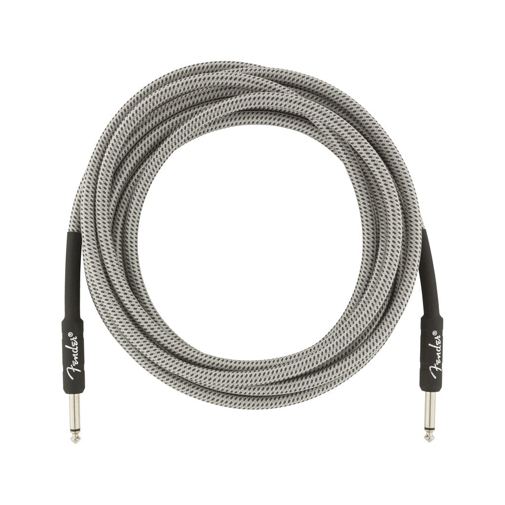 Fender Professional Series Instrument Cable, 15ft, White Tweed, FENDER, CABLES, fender-cables-f03-099-0820-066, ZOSO MUSIC SDN BHD