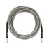 Fender Professional Series Instrument Cable, 15ft, White Tweed, FENDER, CABLES, fender-cables-f03-099-0820-066, ZOSO MUSIC SDN BHD