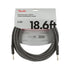 Fender Professional Series Instrument Cable, 18.6ft, Grey Tweed, FENDER, CABLES, fender-cables-f03-099-0820-068, ZOSO MUSIC SDN BHD