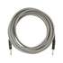 Fender Professional Series Instrument Cable, 18.6ft, White Tweed, FENDER, CABLES, fender-cables-f03-099-0820-069, ZOSO MUSIC SDN BHD