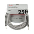 Fender Professional Series Instrument Cable, 25ft, White Tweed, FENDER, CABLES, fender-cables-f03-099-0820-072, ZOSO MUSIC SDN BHD