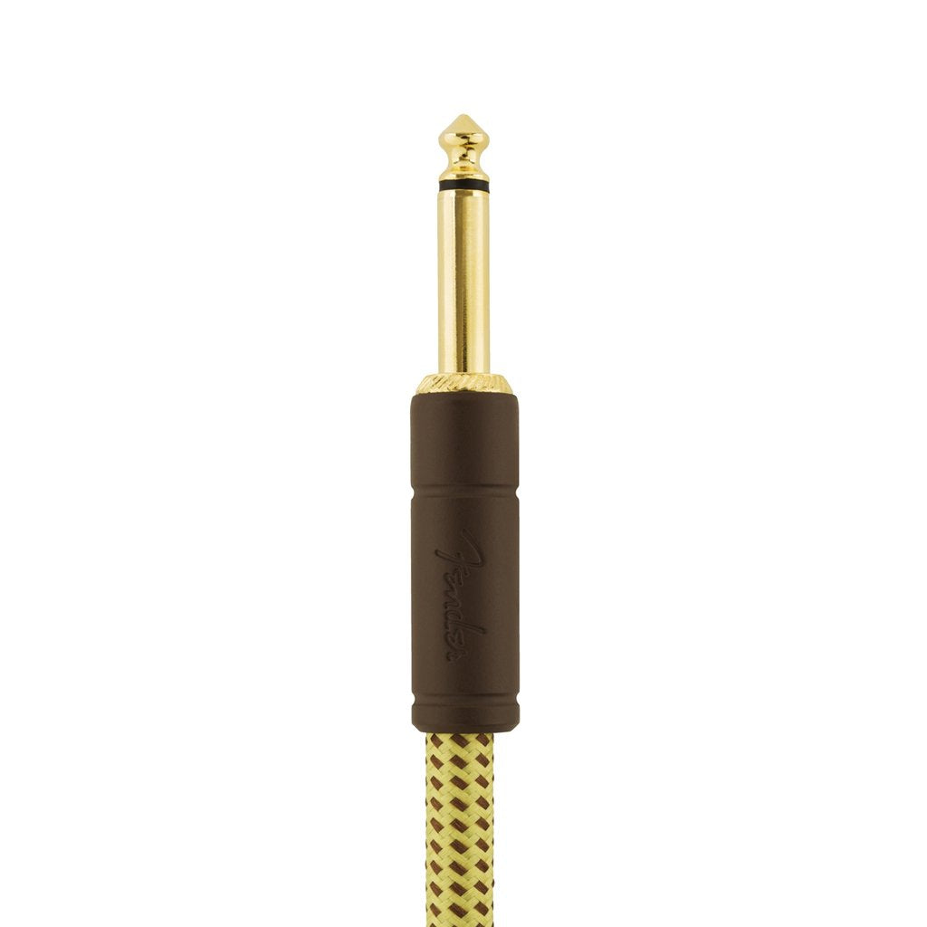 Fender Deluxe Series Instrument Cable, 25ft, Tweed, FENDER, CABLES, fender-cables-f03-099-0820-076, ZOSO MUSIC SDN BHD