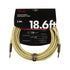 Fender Deluxe Series Instrument Cable, 18.6ft, Tweed, FENDER, CABLES, fender-cables-f03-099-0820-081, ZOSO MUSIC SDN BHD