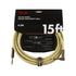 Fender Deluxe Series Angled Instrument Cable. 15ft, Tweed, FENDER, CABLES, fender-cables-f03-099-0820-086, ZOSO MUSIC SDN BHD
