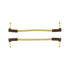 Fender Deluxe Series Patch Cable, Tweed, 2 Pack, FENDER, CABLES, fender-cables-f03-099-0820-088, ZOSO MUSIC SDN BHD