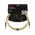 Fender Deluxe Series Instrument Cable, 5ft, Tweed, FENDER, CABLES, fender-cables-f03-099-0820-094, ZOSO MUSIC SDN BHD