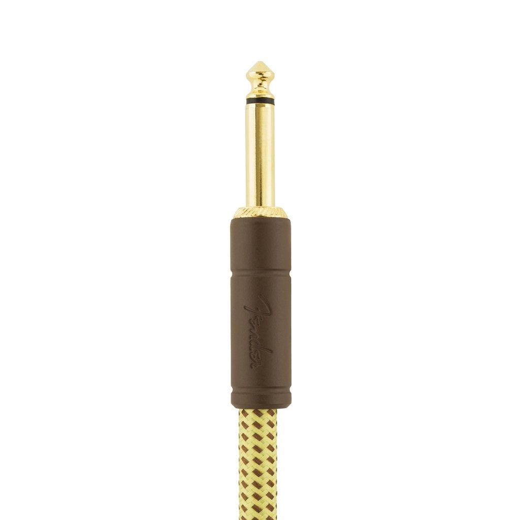 Fender Deluxe Series Instrument Cable, 5ft, Tweed, FENDER, CABLES, fender-cables-f03-099-0820-094, ZOSO MUSIC SDN BHD