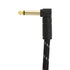 Fender Deluxe Series Angled Instrument Cable, 3ft, Black Tweed, FENDER, CABLES, fender-cables-f03-099-0820-096, ZOSO MUSIC SDN BHD