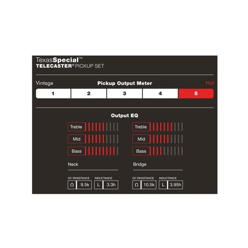 Fender Custom Shop Texas Special Telecaster Pickups, Set of 2, FENDER, PICKUPS & PARTS, fender-pickups-parts-f03-099-2121-000, ZOSO MUSIC SDN BHD
