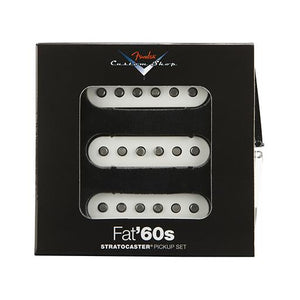 Fender Custom Shop Fat 60s Stratocaster Pickup, Set of 3, FENDER, PICKUPS & PARTS, fender-pickups-parts-f03-099-2265-000, ZOSO MUSIC SDN BHD