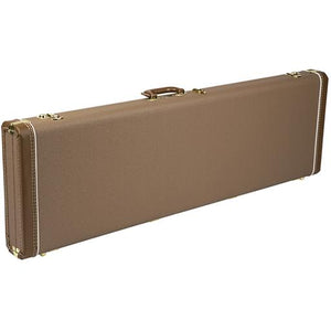 Fender Deluxe Jazz Bass Guitar Case, Brown, FENDER, CASES & GIG BAGS, fender-cases-gig-bags-f03-099-6178-422, ZOSO MUSIC SDN BHD
