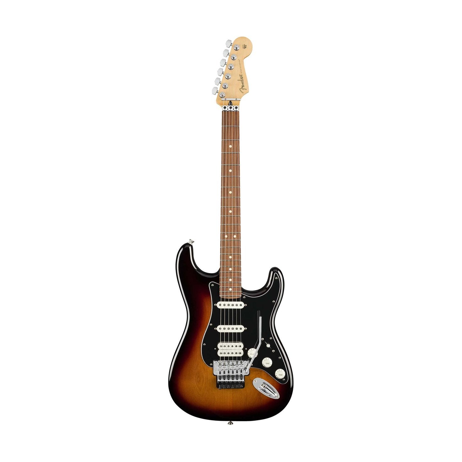 Fender Player HSS Floyd Rose Stratocaster Electric Guitar, Pau Ferro FB, 3-Tone Sunburst, FENDER, ELECTRIC GUITAR, fender-eletric-guitar-f03-114-9403-500, ZOSO MUSIC SDN BHD
