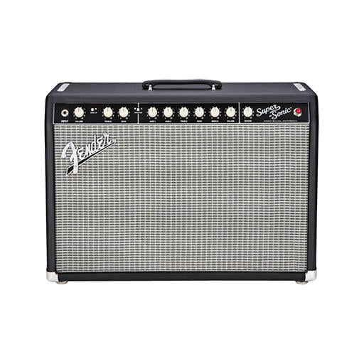 Fender Super Sonic 22 Tube Combo Guitar Amplifier, Black, 230V UK, FENDER, GUITAR AMPLIFIER, fender-guitar-amplifer-f03-216-0004-000, ZOSO MUSIC SDN BHD