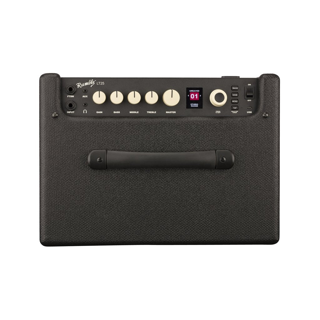 Fender Rumble LT25 Bass Guitar Combo Amplifier, 230V UK, FENDER, BASS AMPLIFIER, fender-bass-amplifier-f03-227-0104-000, ZOSO MUSIC SDN BHD