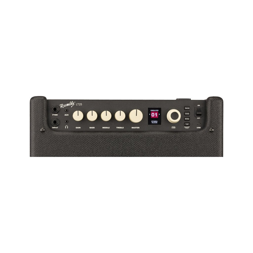 Fender Rumble LT25 Bass Guitar Combo Amplifier, 230V EU, FENDER, BASS AMPLIFIER, fender-bass-amplifier-f03-227-0106-000, ZOSO MUSIC SDN BHD