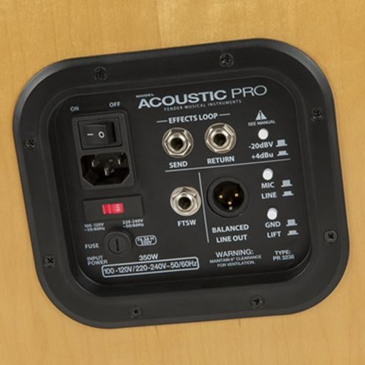 Fender Acoustic Pro Guitar Amplifier, 230V UK, FENDER, ACOUSTIC AMPLIFIER, fender-acoustic-amplifier-f03-227-1104-000, ZOSO MUSIC SDN BHD