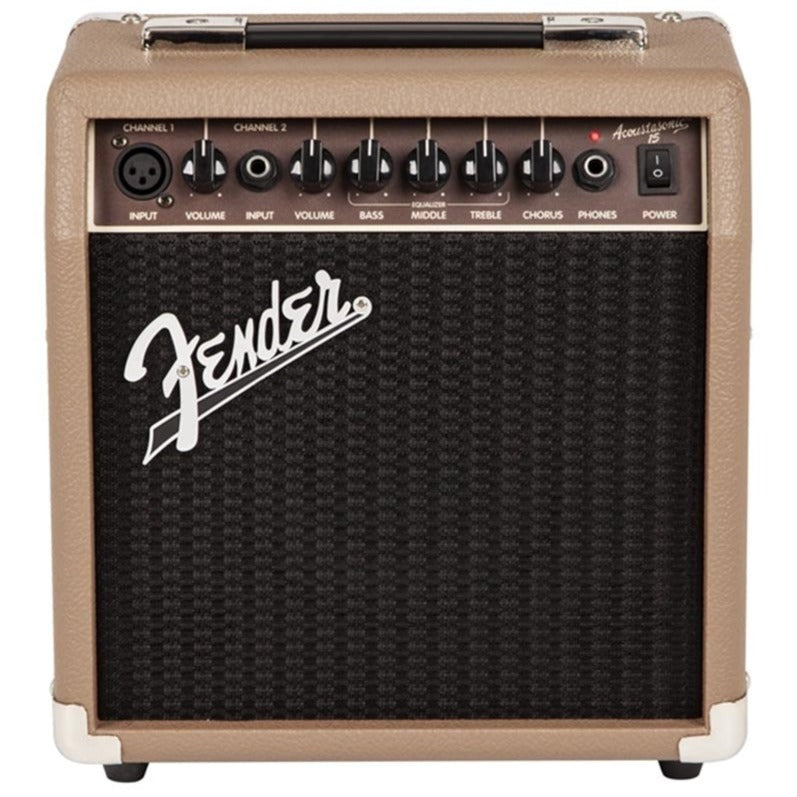 Fender Acoustasonic 15 Acoustic Guitar Amplifier, FENDER, ACOUSTIC AMPLIFIER, fender-acoustic-amplifier-f03-231-3704-900, ZOSO MUSIC SDN BHD