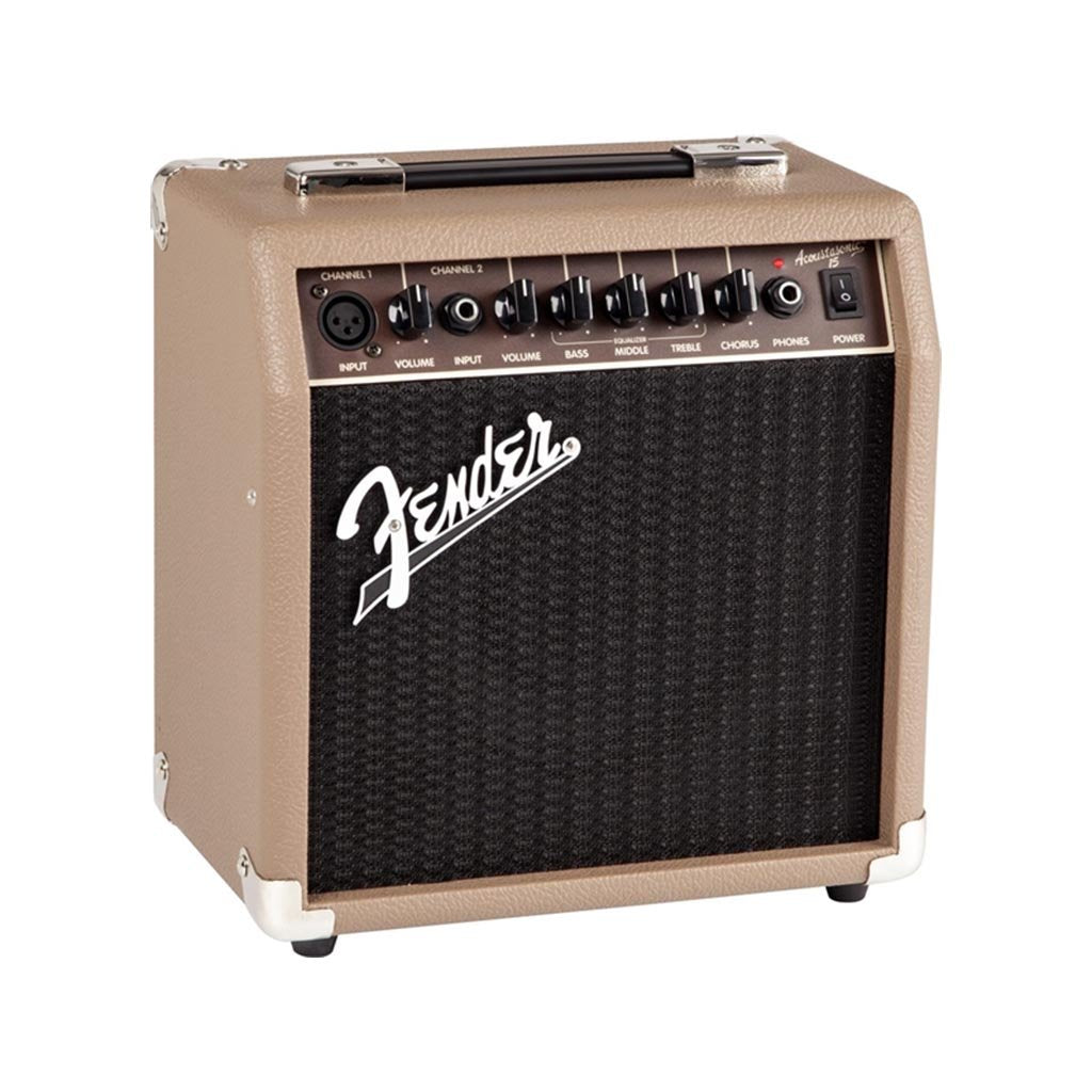 Fender Acoustasonic 15 Acoustic Guitar Amplifier, FENDER, ACOUSTIC AMPLIFIER, fender-acoustic-amplifier-f03-231-3704-900, ZOSO MUSIC SDN BHD