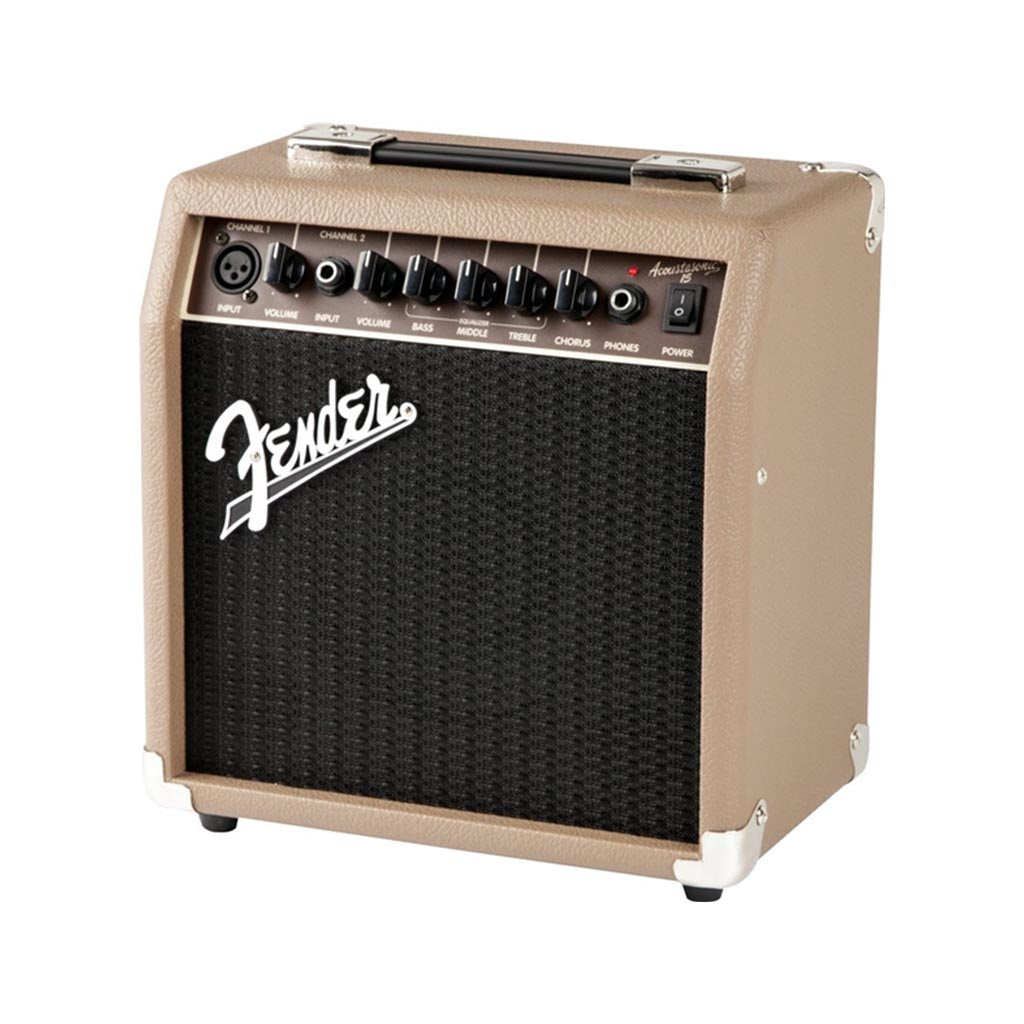 Fender Acoustasonic 15 Acoustic Guitar Amplifier, FENDER, ACOUSTIC AMPLIFIER, fender-acoustic-amplifier-f03-231-3704-900, ZOSO MUSIC SDN BHD