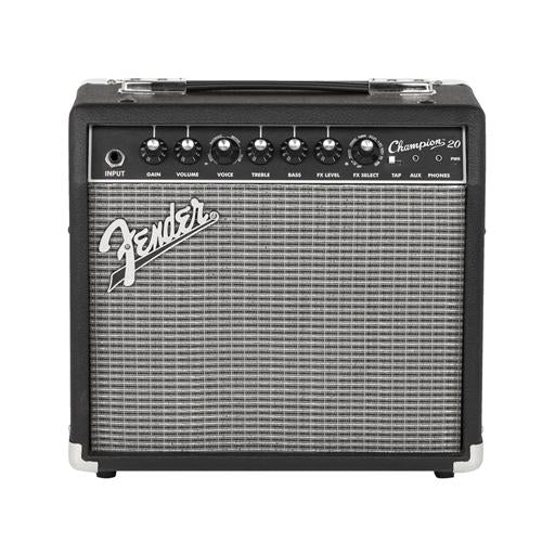 Fender Champion 20 Guitar Combo Amplifier, 230V EU, FENDER, GUITAR AMPLIFIER, fender-guitar-amplifer-f03-233-0206-900, ZOSO MUSIC SDN BHD