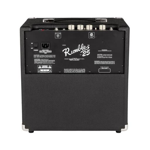 Fender Rumble 25 V3 Bass Combo Amplifier, 230V EU, FENDER, BASS AMPLIFIER, fender-bass-amplifier-f03-237-0206-900, ZOSO MUSIC SDN BHD