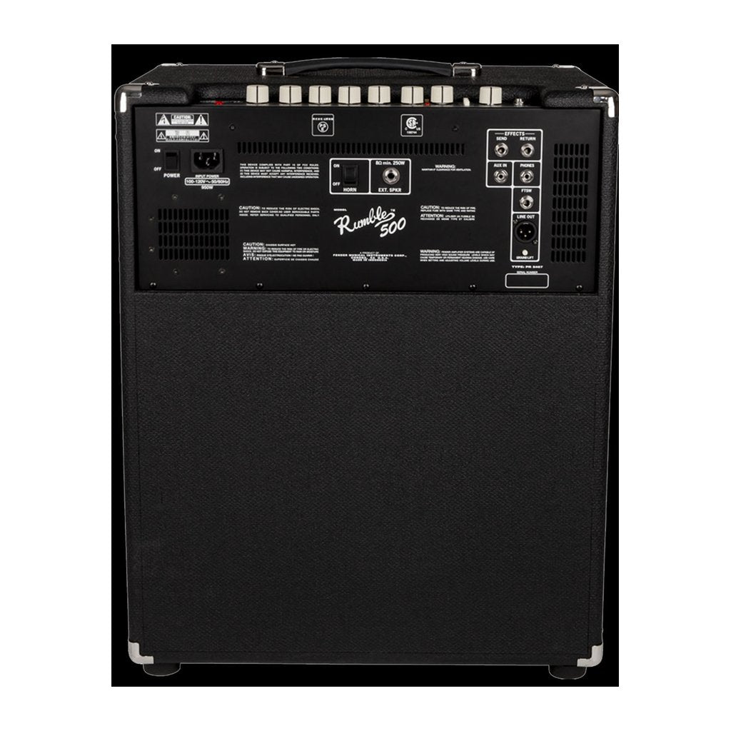 Fender Rumble 500 V3 Bass Combo Amplifier, FENDER, BASS AMPLIFIER, fender-bass-amplifier-f03-237-0604-900, ZOSO MUSIC SDN BHD