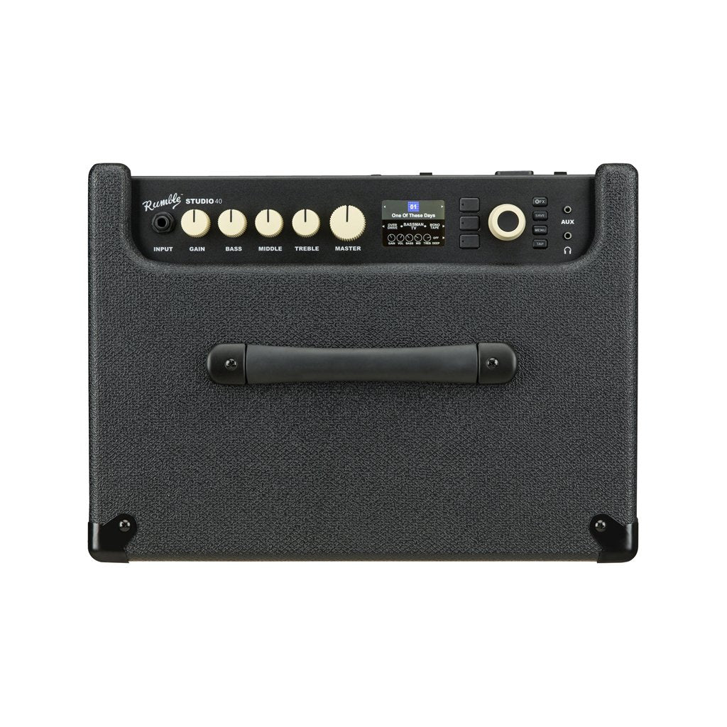 Fender Rumble Studio 40 Bass Combo Guitar Amplifier, 230V EU, FENDER, BASS AMPLIFIER, fender-bass-amplifier-f03-237-6006-000, ZOSO MUSIC SDN BHD