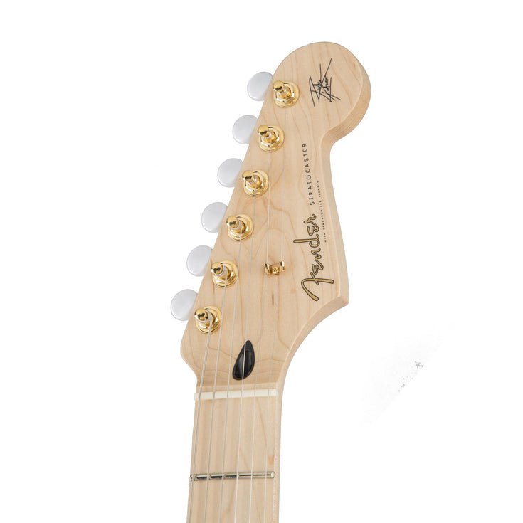 Fender Japan Ritchie Kotzen Stratocaster Electric Guitar, See-Through White Burst