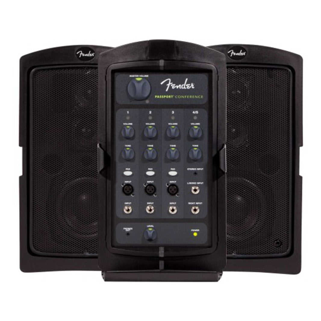Fender Passport Conference 175W Portable PA System, 230V, FENDER, PORTABLE PA SYSTEM, fender-portable-pa-system-f03-694-5004-900, ZOSO MUSIC SDN BHD