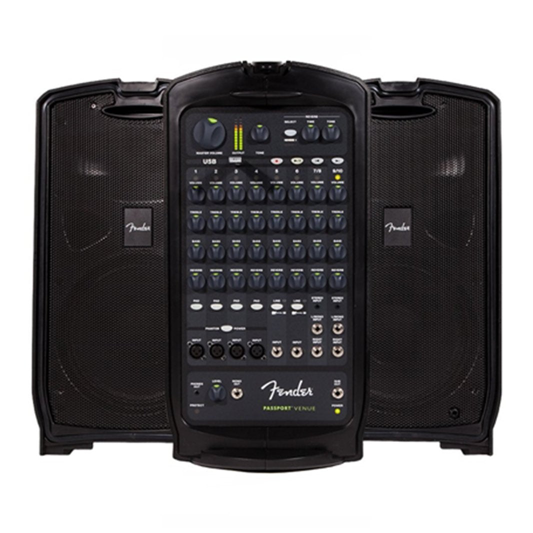 Fender Passport Venue 600W Portable PA System, 230V, FENDER, PORTABLE PA SYSTEM, fender-portable-pa-system-f03-694-7004-900, ZOSO MUSIC SDN BHD