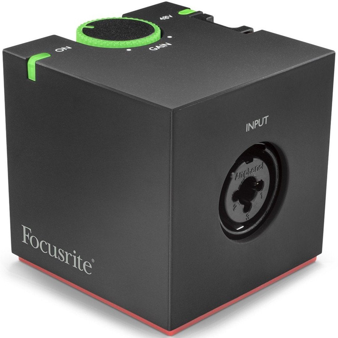 FOCUSRITE iTRACK ONE MICROPHONE PREAMP AND INSTRUMENT INPUT FOR iPHONE AND iPAD, FOCUSRITE, AUDIO INTERFACE, focusrite-itrack-one-microphone-preamp-and-instrument-input-for-iphone-and-ipad, ZOSO MUSIC SDN BHD