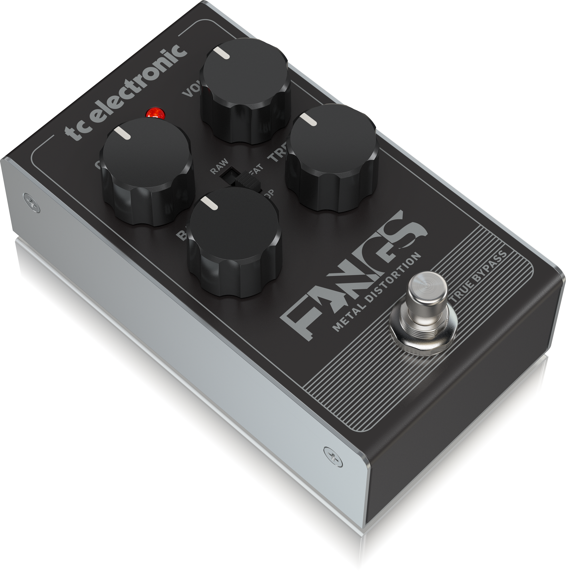TC Electronic Fangs Metal Distortion Ultra-Thick, High Gain Distortion with Super Tight Response, TC ELECTRONIC, EFFECTS, tc-electronic-effects-tc-fangs-metal-distortion, ZOSO MUSIC SDN BHD