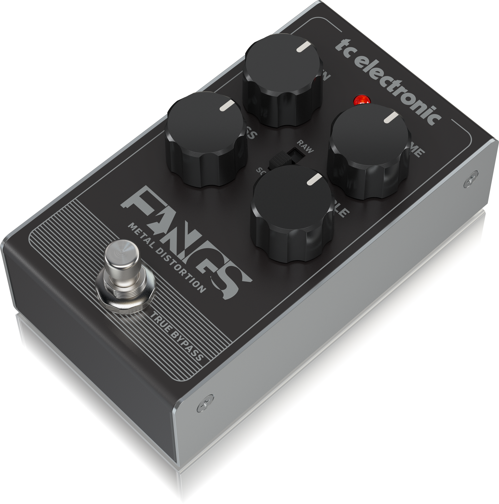 TC Electronic Fangs Metal Distortion Ultra-Thick, High Gain Distortion with Super Tight Response, TC ELECTRONIC, EFFECTS, tc-electronic-effects-tc-fangs-metal-distortion, ZOSO MUSIC SDN BHD