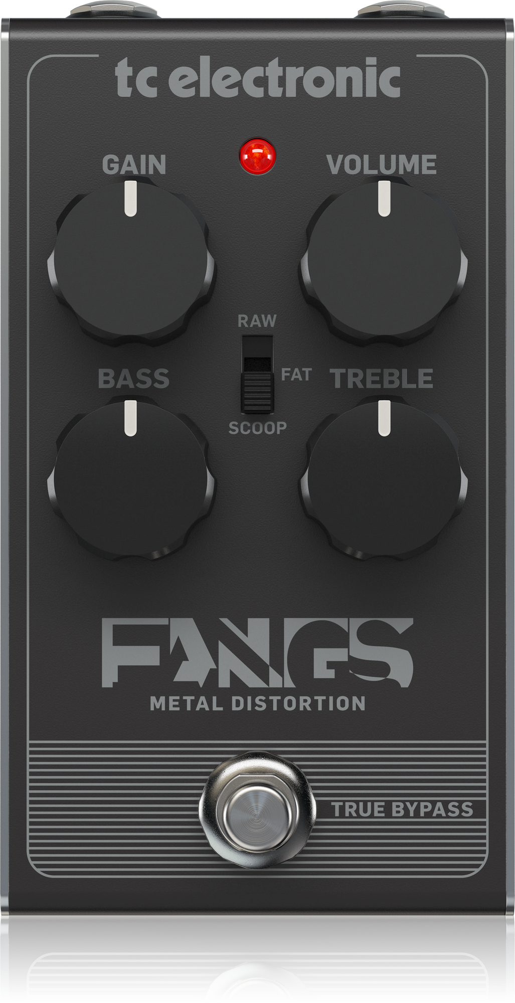 TC Electronic Fangs Metal Distortion Ultra-Thick, High Gain Distortion with Super Tight Response, TC ELECTRONIC, EFFECTS, tc-electronic-effects-tc-fangs-metal-distortion, ZOSO MUSIC SDN BHD
