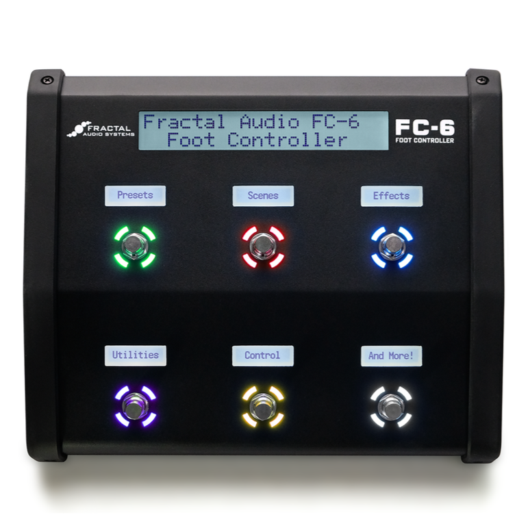 Fractal Audio FC-6 Foot Controller (FC6), FRACTAL AUDIO, EFFECTS, fractal-audio-effects-fc6, ZOSO MUSIC SDN BHD