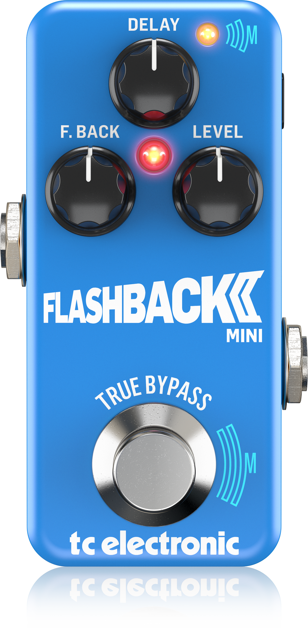 TC Electronic Legendary Ultra-compact Delay Pedal With Mash Footswitch And New Tape And Analog Algorithms, TC ELECTRONIC, EFFECTS, tc-electronic-effects-tc-flashback-2-mini-delay, ZOSO MUSIC SDN BHD