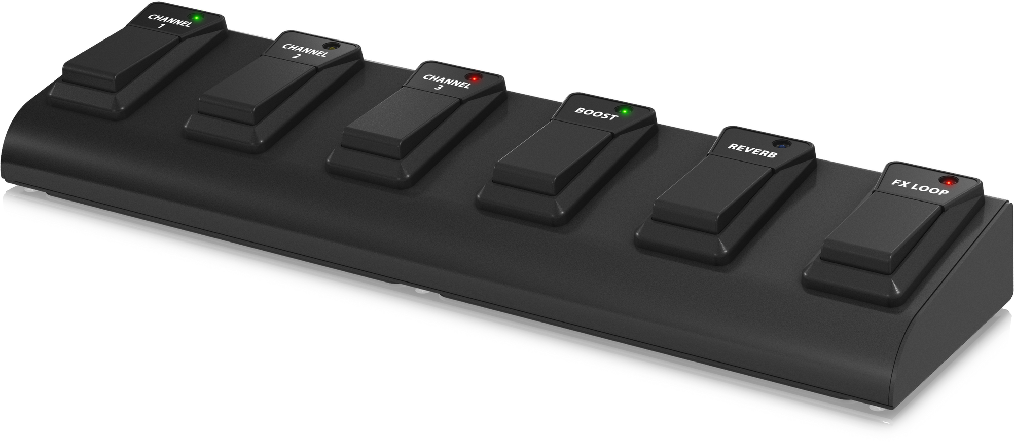BUGERA FSB106A HEAVY-DUTY 6-BUTTON FOOTSWITCH WITH METAL CASE AND CONTROL LEDS | BUGERA , Zoso Music