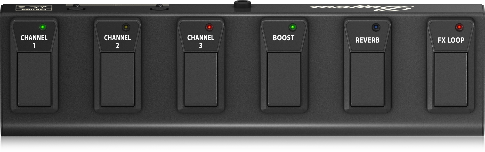 BUGERA FSB106A HEAVY-DUTY 6-BUTTON FOOTSWITCH WITH METAL CASE AND CONTROL LEDS | BUGERA , Zoso Music
