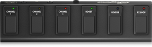 BUGERA FSB106A HEAVY-DUTY 6-BUTTON FOOTSWITCH WITH METAL CASE AND CONTROL LEDS | BUGERA , Zoso Music