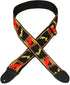 Fender 2 Inch Monogrammed Strap - Black/Yellow/Red, FENDER, STRAP, fender-straps-f03-099-0681-500, ZOSO MUSIC SDN BHD