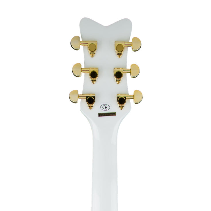 Gretsch G5021WPE Rancher Penguin Parlor Acoustic Guitar, White |  GRETSCH |  ELECTRIC GUITAR |  Zoso Music