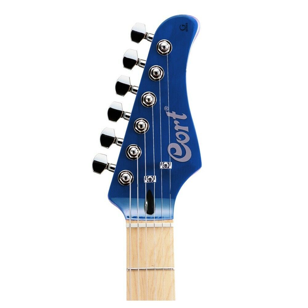 Cort G250DX Electric Guitar With Bag Trans Blue | CORT , Zoso Music