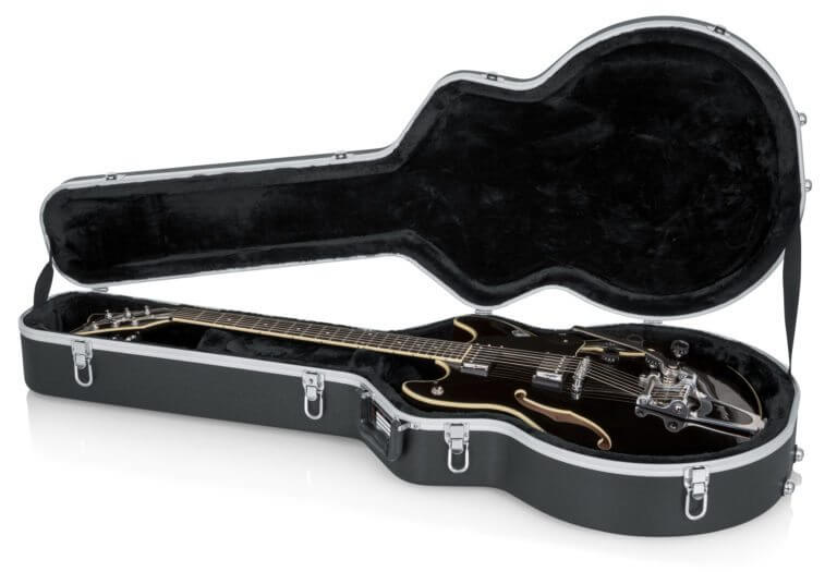 Gator GC335 Deluxe ABS Molded Case for Semi-Hollowbody Electric Guitar