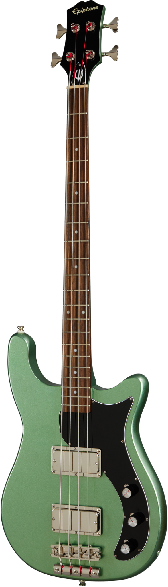 Epiphone EBEMWGMNH1 Embassy Bass Guitar - Wanderlust Green Metallic