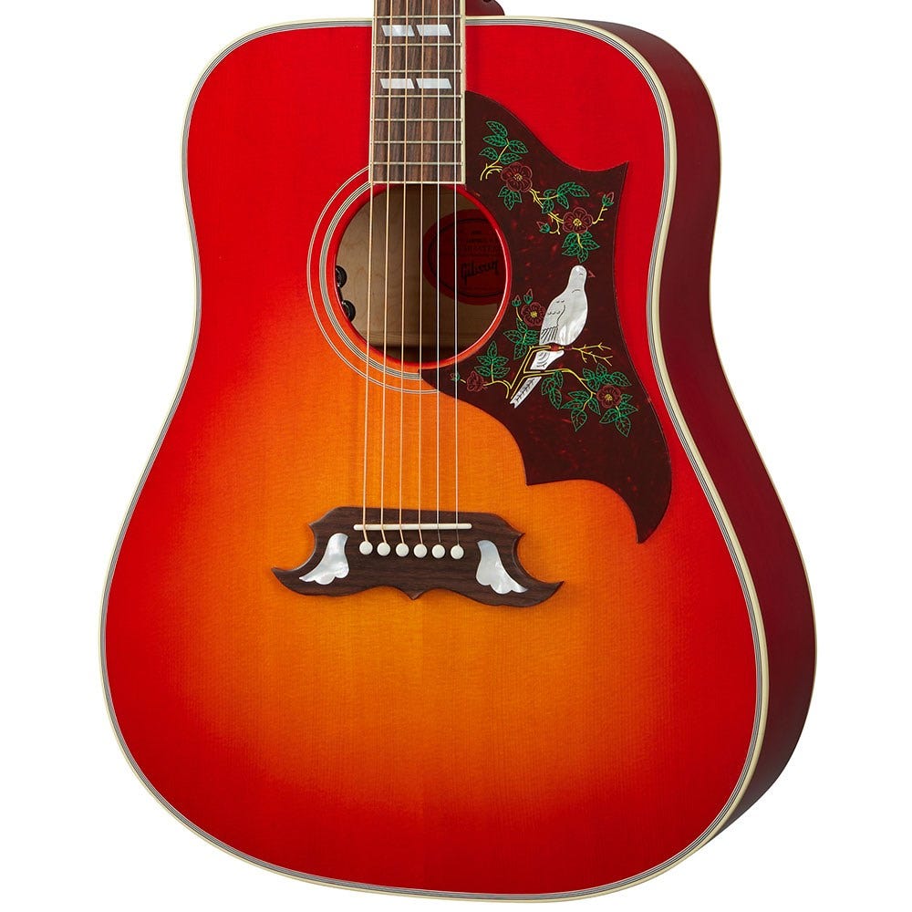 Gibson Dove Original Acoustic Guitar, Vintage Cherry Sunburst
