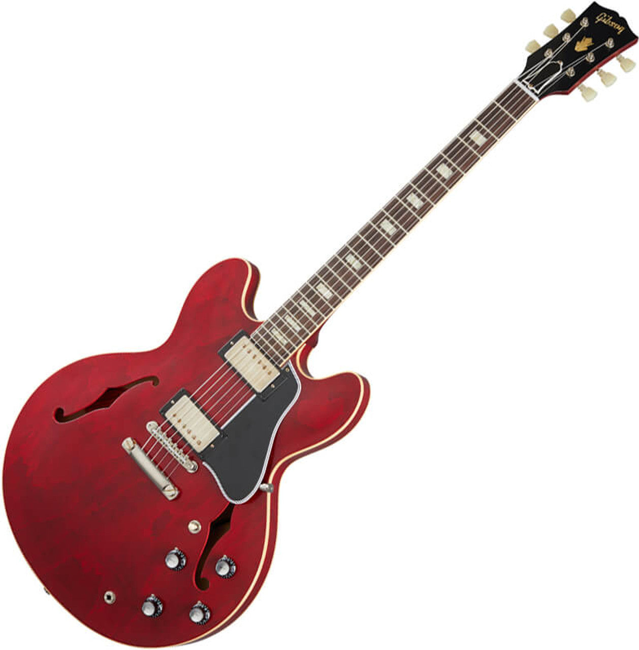 Gibson 1964 ES-335 Reissue VOS Electric Guitar, 60s Cherry (GIB-64ES335VOSCNH1)