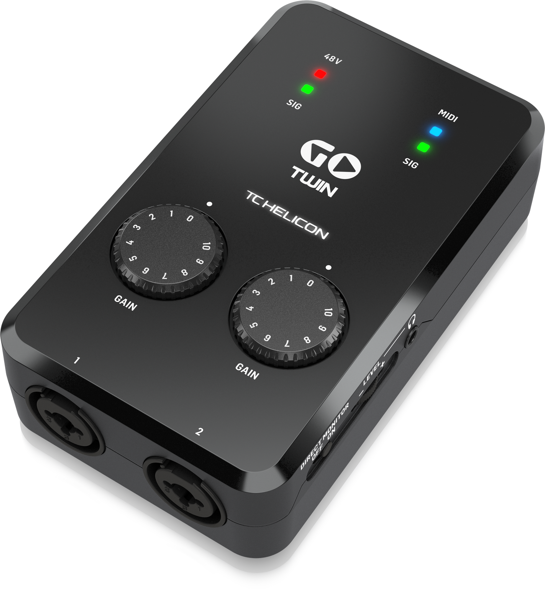 TC HELICON GO TWIN HIGH-DEFINITION 2 CHANNEL AUDIO/MIDI INTERFACE FOR MOBILE DEVICES, TC HELICON, AUDIO INTERFACE, tc-helicon-audio-interface-go-twin, ZOSO MUSIC SDN BHD